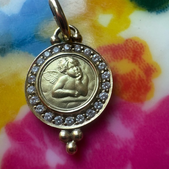 Temple st Clair 18k gold with diamond - Picture 2 of 3